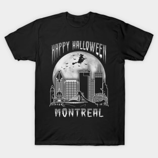 Happy Halloween Montreal Canada T-Shirt